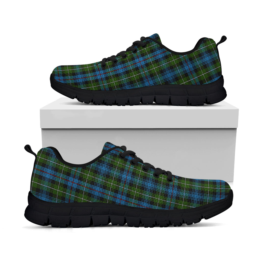 Mackenzie (Mckenzie) Tartan Sneakers Kid's Sneakers - Tartan Vibes Clothing