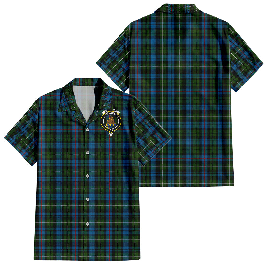 mackenzie-tartan-short-sleeve-button-down-shirt-with-family-crest