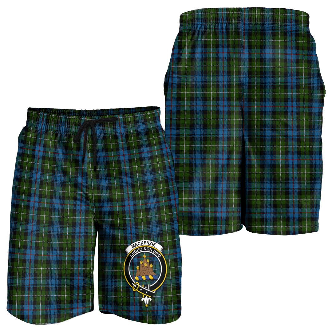 mackenzie-tartan-mens-shorts-with-family-crest