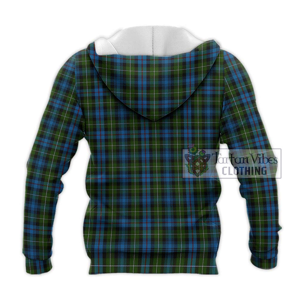 Mackenzie (Mckenzie) Tartan Knitted Hoodie with Family Crest DNA In Me Style - Tartanvibesclothing Shop