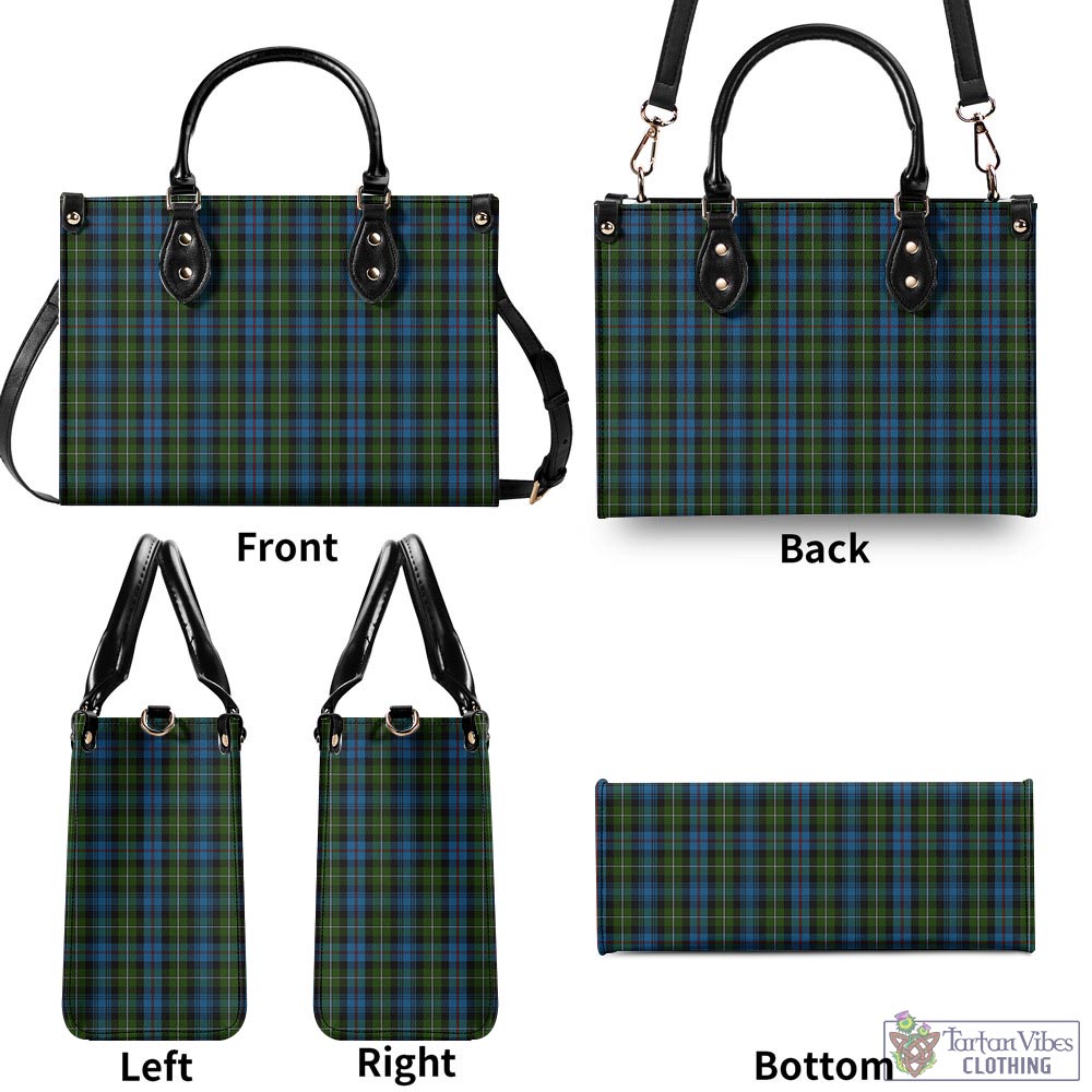 Tartan Vibes Clothing MacKenzie Tartan Luxury Leather Handbags