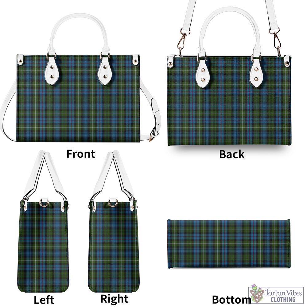 Tartan Vibes Clothing MacKenzie Tartan Luxury Leather Handbags