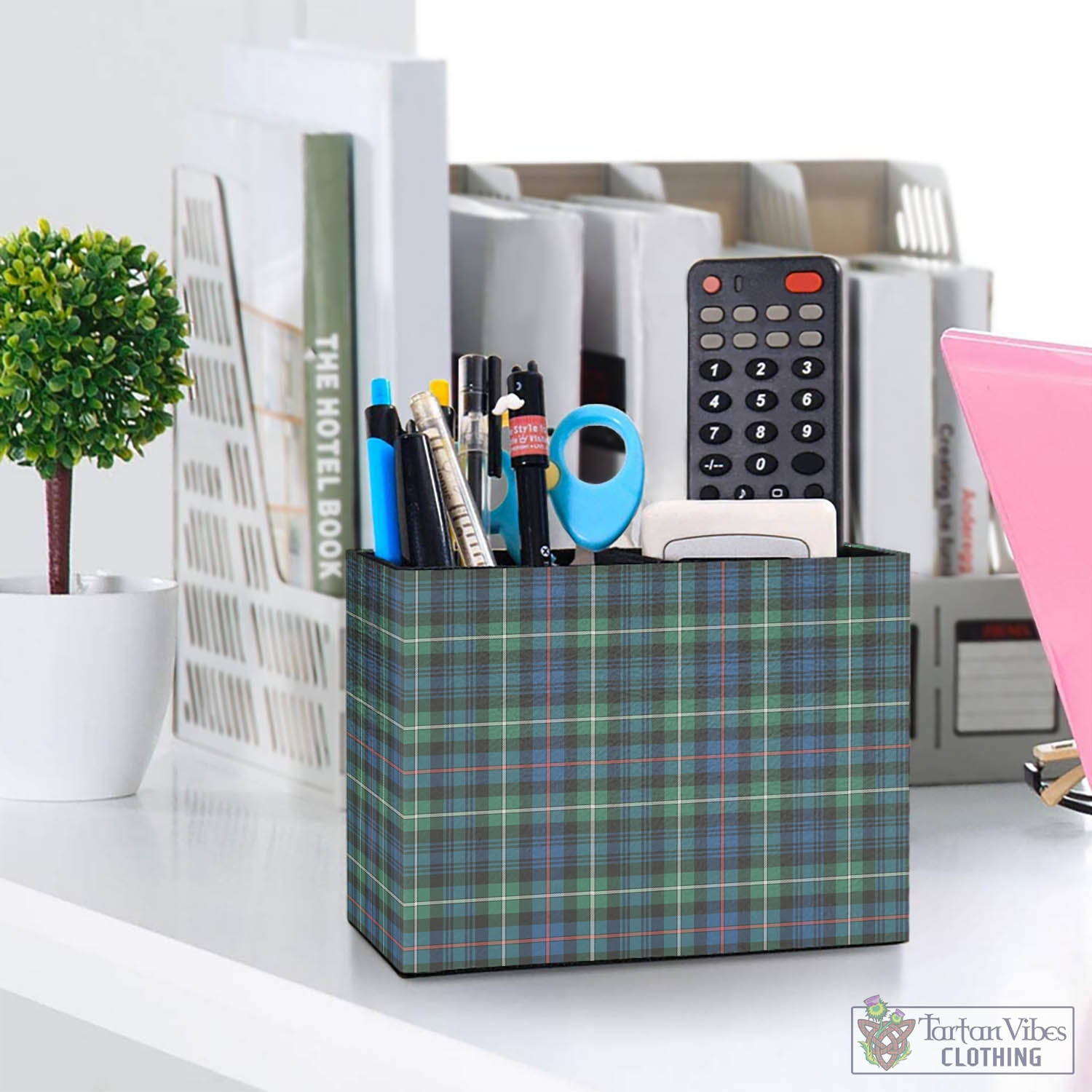 Tartan Vibes Clothing MacKenzie Ancient Tartan Pen Holder