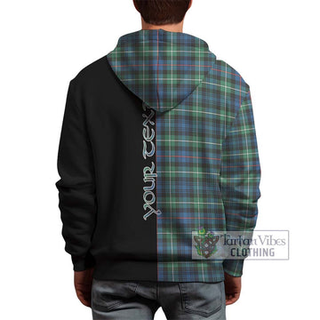 Mackenzie Ancient Tartan Hoodie with Family Crest and Half Of Me Style