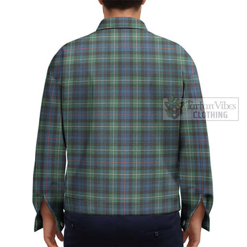 Mackenzie Ancient Tartan Unisex Lapel Cotton Jacket