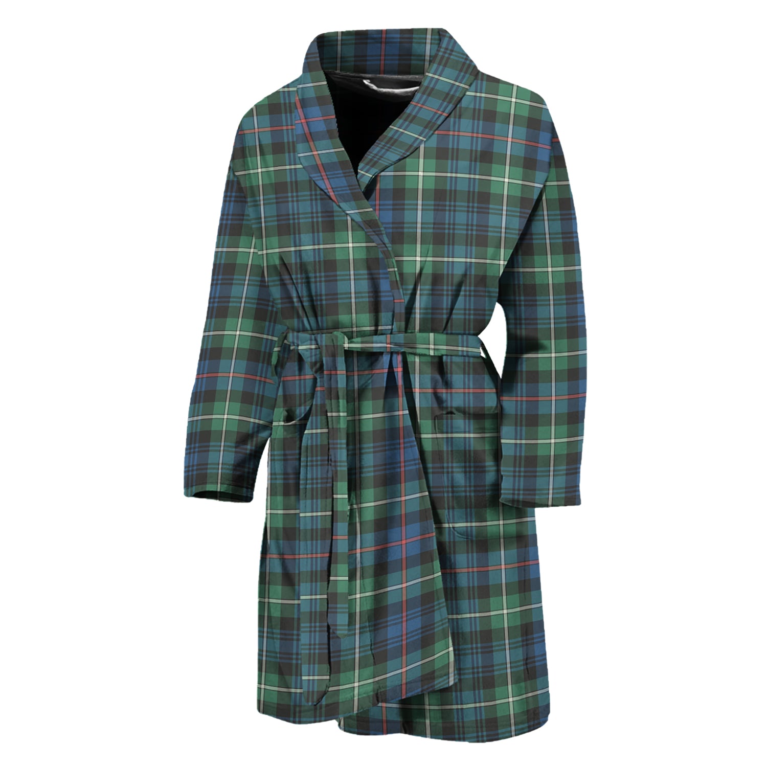 MacKenzie Ancient Tartan Bathrobe - Tartan Vibes Clothing