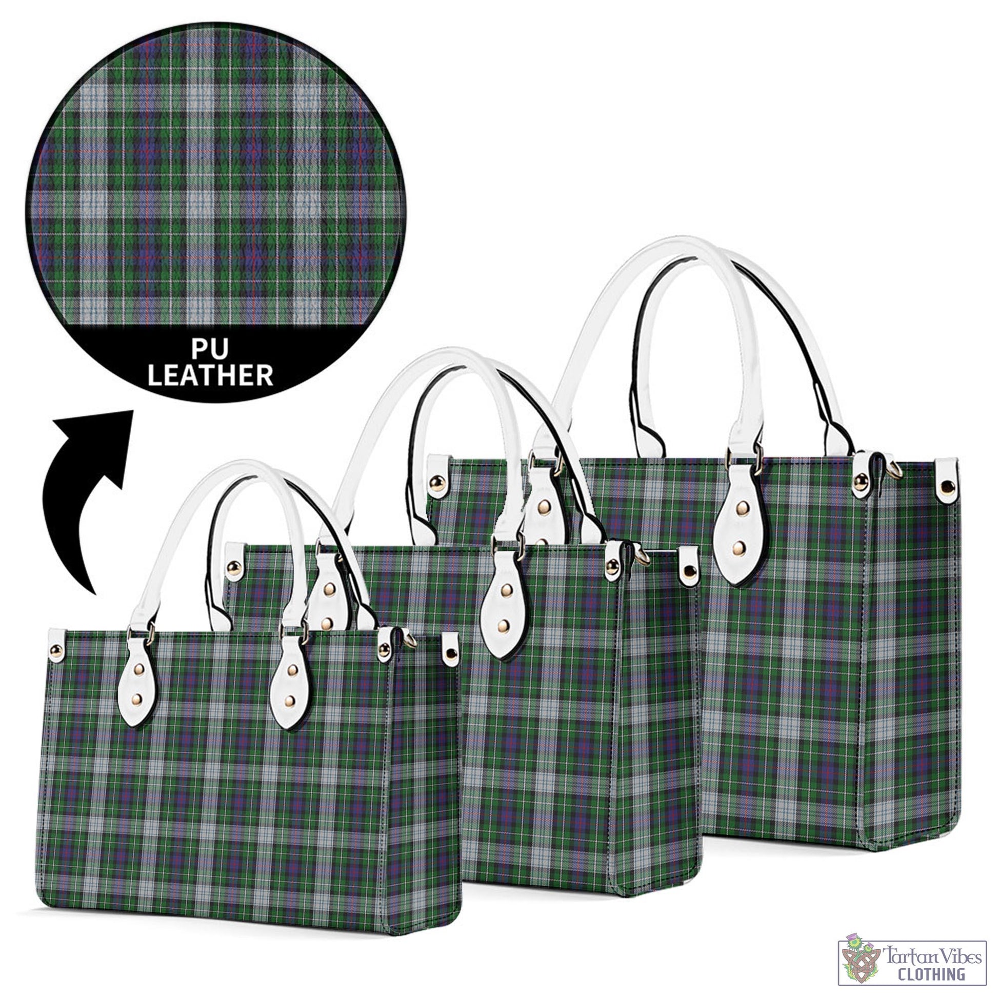 Tartan Vibes Clothing MacKenzie Dress Tartan Luxury Leather Handbags