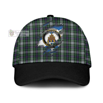 Mackenzie Dress Tartan Classic Cap with Family Crest In Me Style