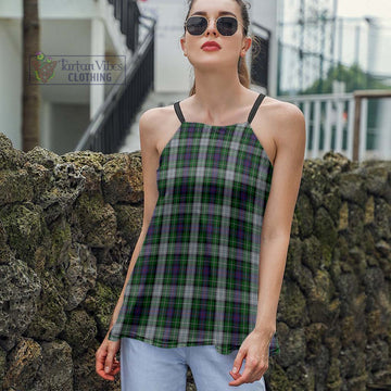 Mackenzie Dress Tartan Loose Halter Neck Camisole