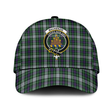 MacKenzie Dress Tartan Classic Cap with Family Crest