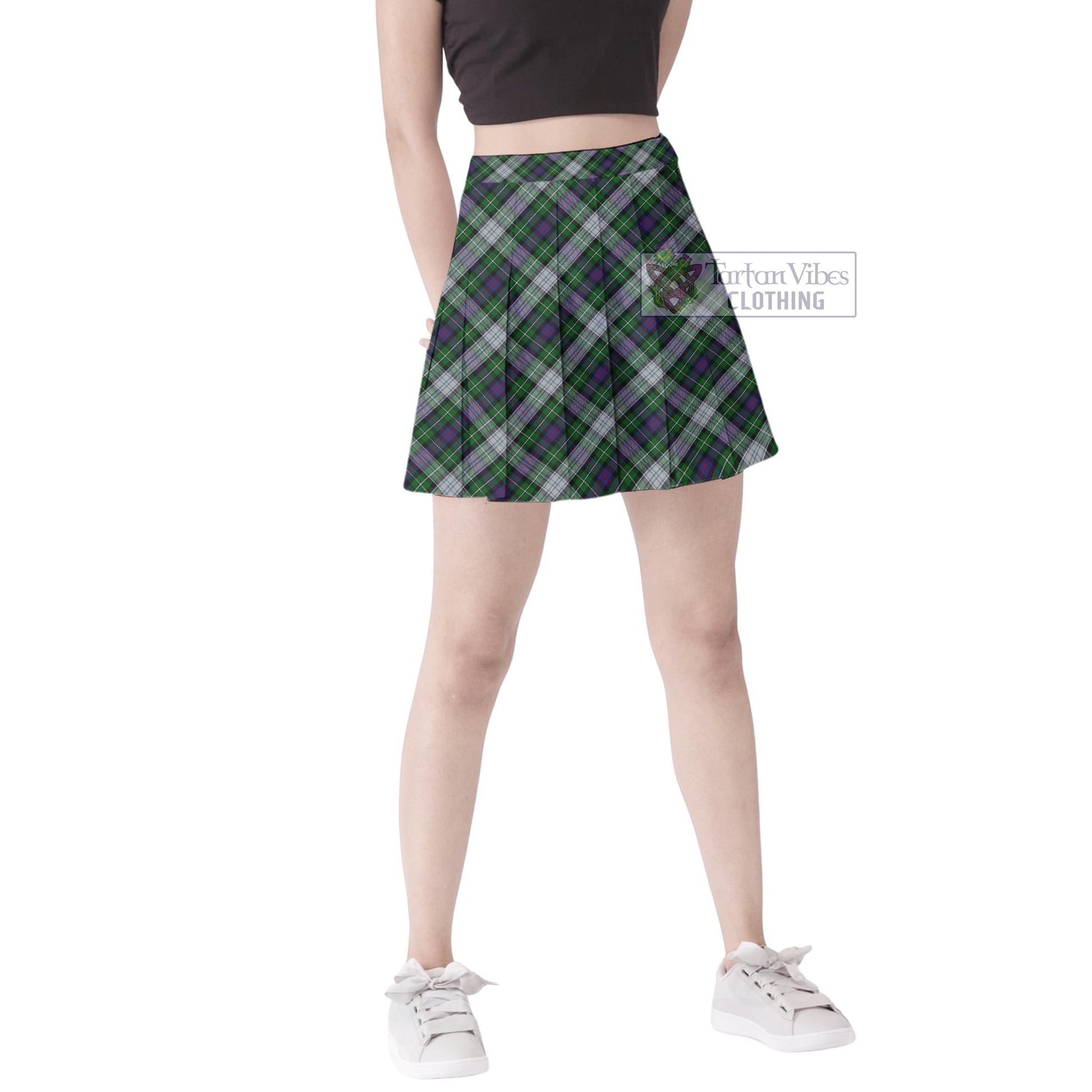 Tartan Vibes Clothing Mackenzie Dress Tartan Women's Plated Mini Skirt