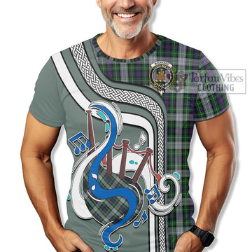 Mackenzie Dress Tartan T-Shirt with Epic Bagpipe Style