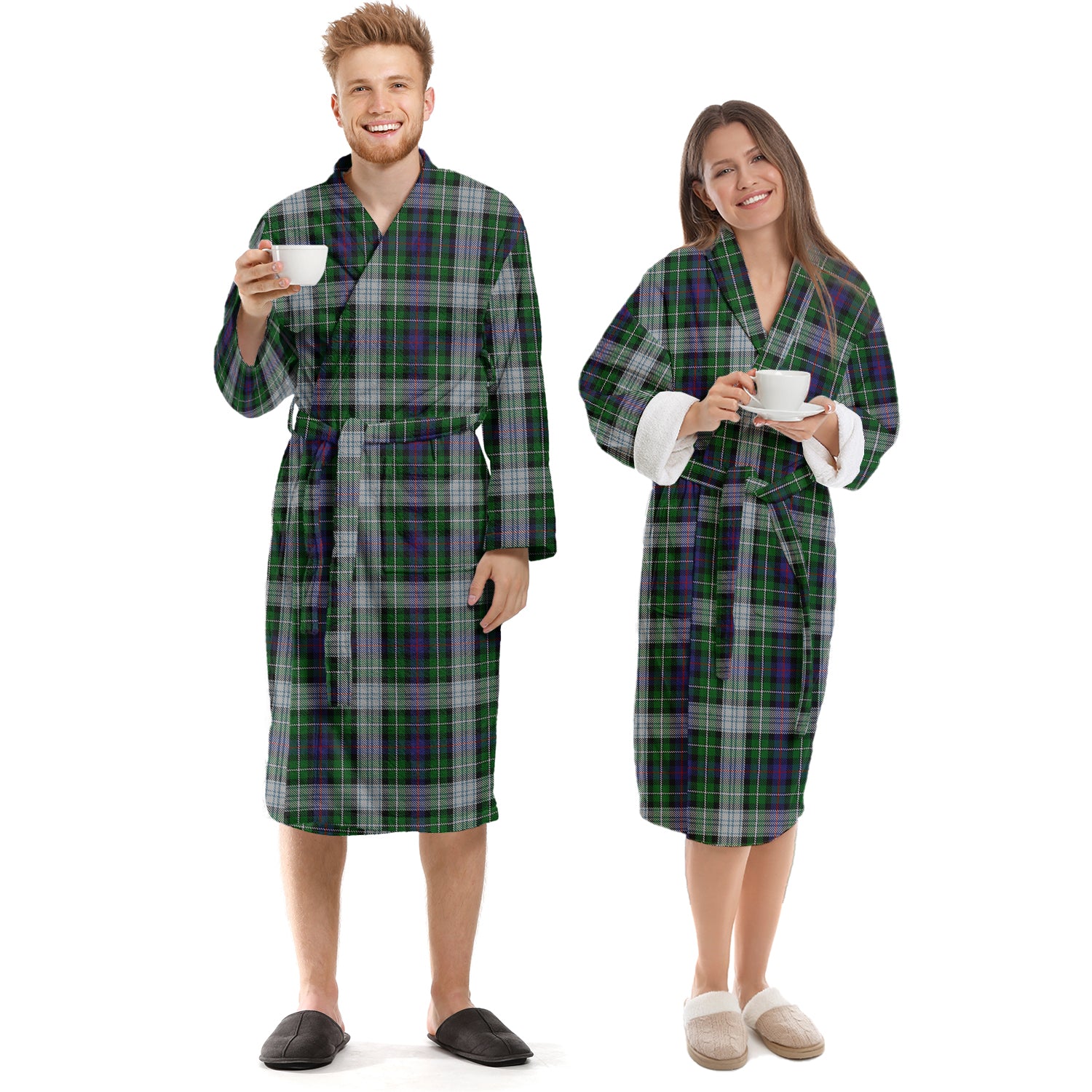 MacKenzie Dress Tartan Bathrobe Unisex S - Tartan Vibes Clothing