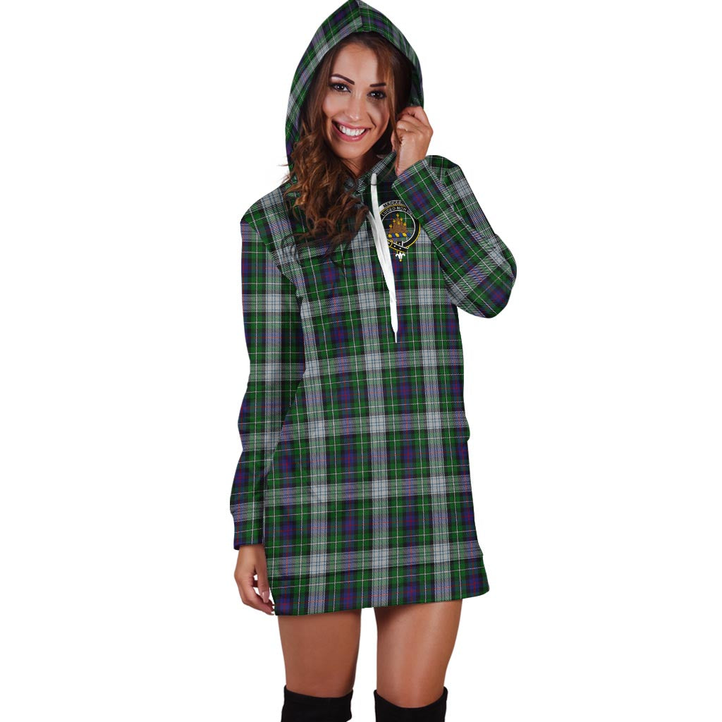 MacKenzie Dress Tartan Hoodie Dress with Family Crest - Tartan Vibes Clothing