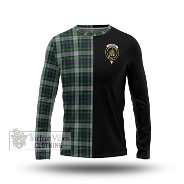 Mackenzie Dress Tartan Long Sleeve T-Shirt with Family Crest and Half Of Me Style