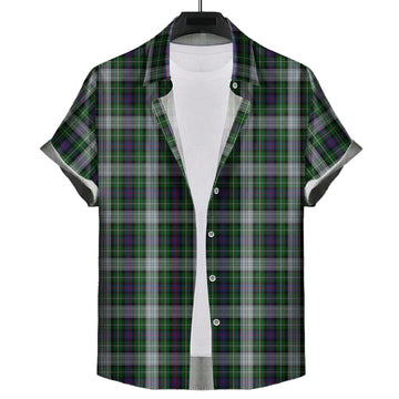 MacKenzie Dress Tartan Short Sleeve Button Down Shirt