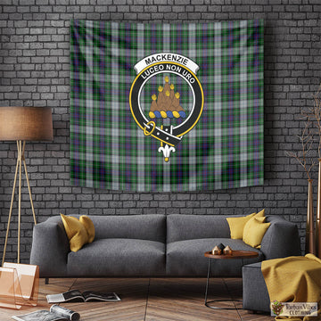 MacKenzie Dress Tartan Tapestry Wall Hanging and Home Decor for Room with Family Crest