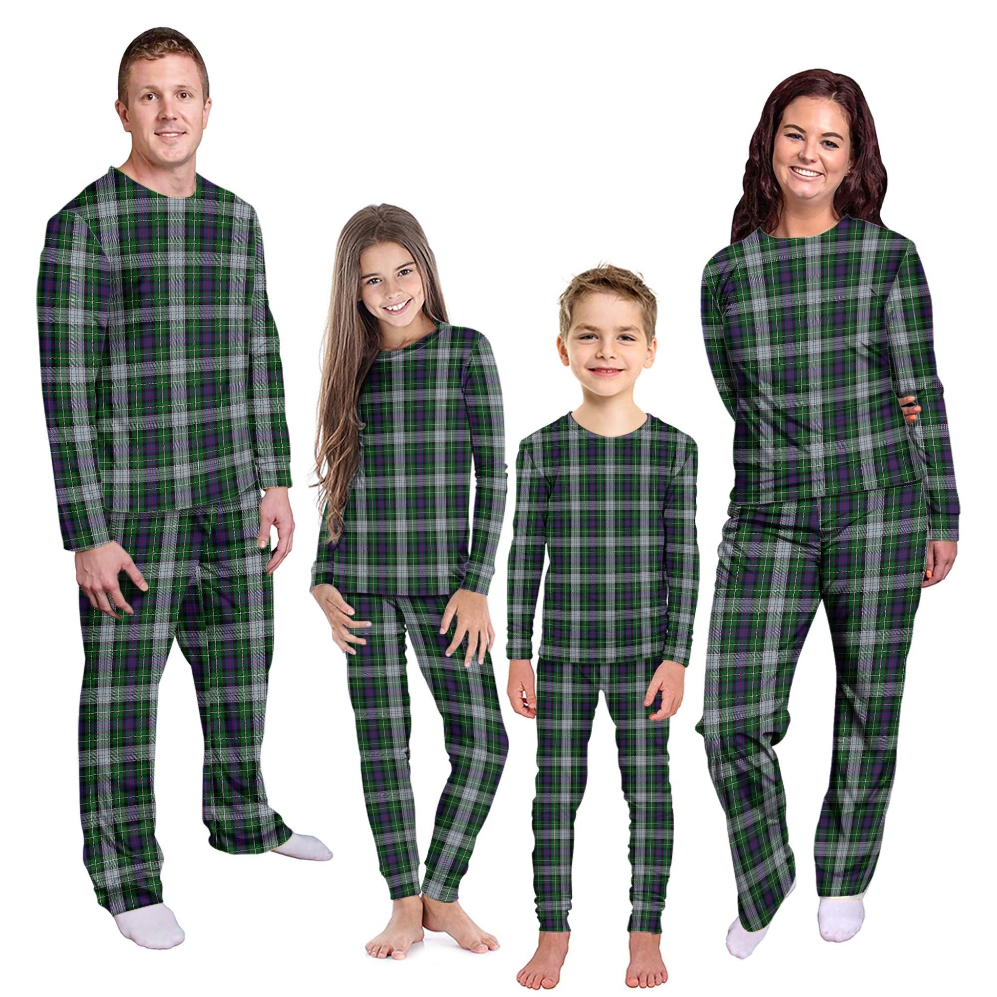 MacKenzie Dress Tartan Pajamas Family Set Kid - Tartan Vibes Clothing