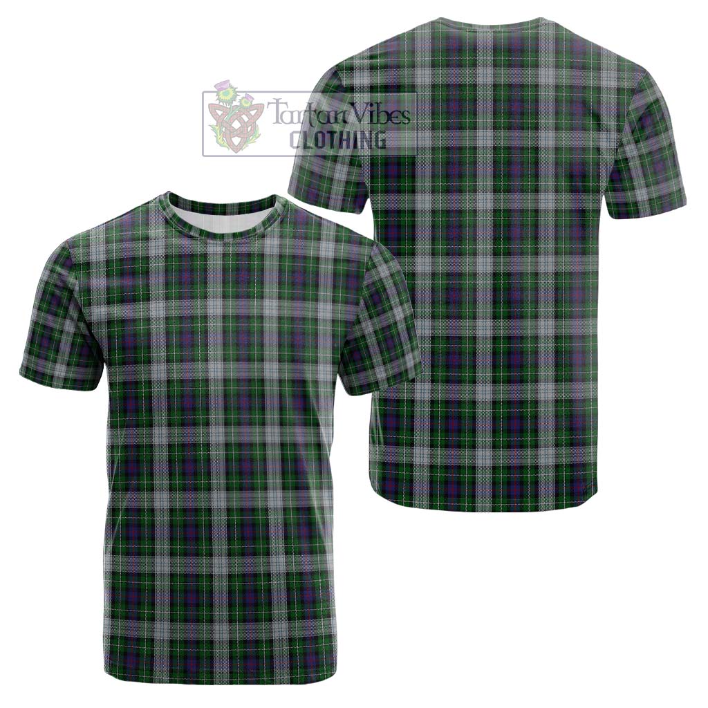 Mackenzie Dress Tartan Cotton T-Shirt Kid's Shirt - Tartanvibesclothing Shop