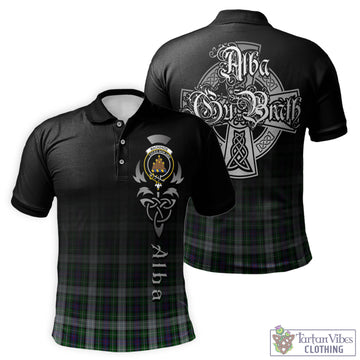 MacKenzie Dress Tartan Polo Shirt Featuring Alba Gu Brath Family Crest Celtic Inspired