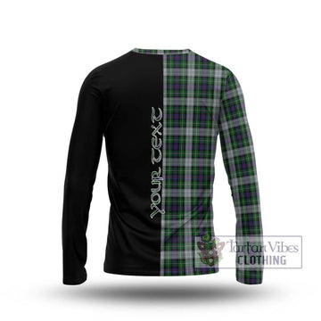 Mackenzie Dress Tartan Long Sleeve T-Shirt with Family Crest and Half Of Me Style