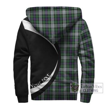 Mackenzie Dress Tartan Sherpa Hoodie with Family Crest Circle Style