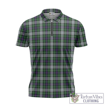 MacKenzie Dress Tartan Zipper Polo Shirt