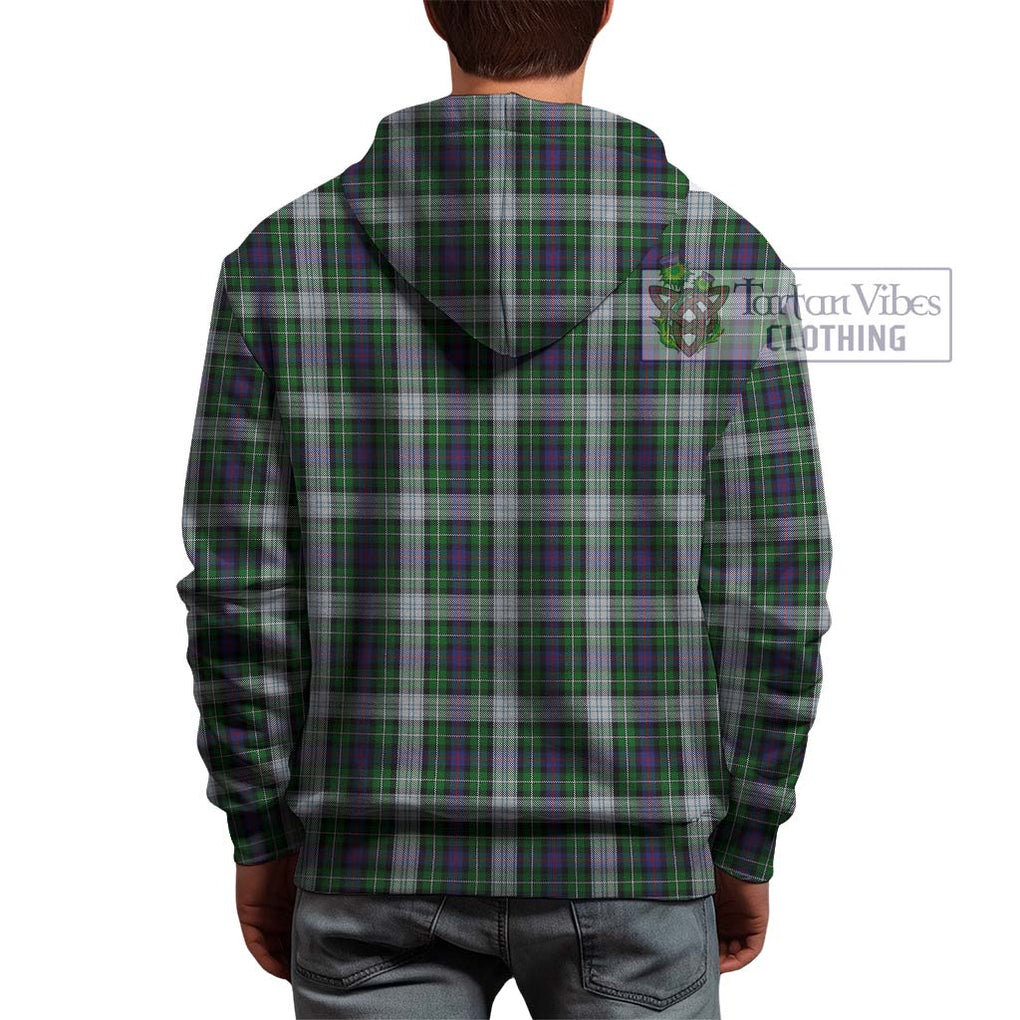 Mackenzie Dress Tartan Hoodie with Family Crest DNA In Me Style - Tartanvibesclothing Shop