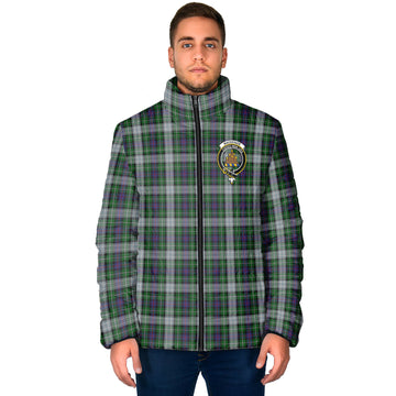 MacKenzie Dress Tartan Padded Jacket with Family Crest