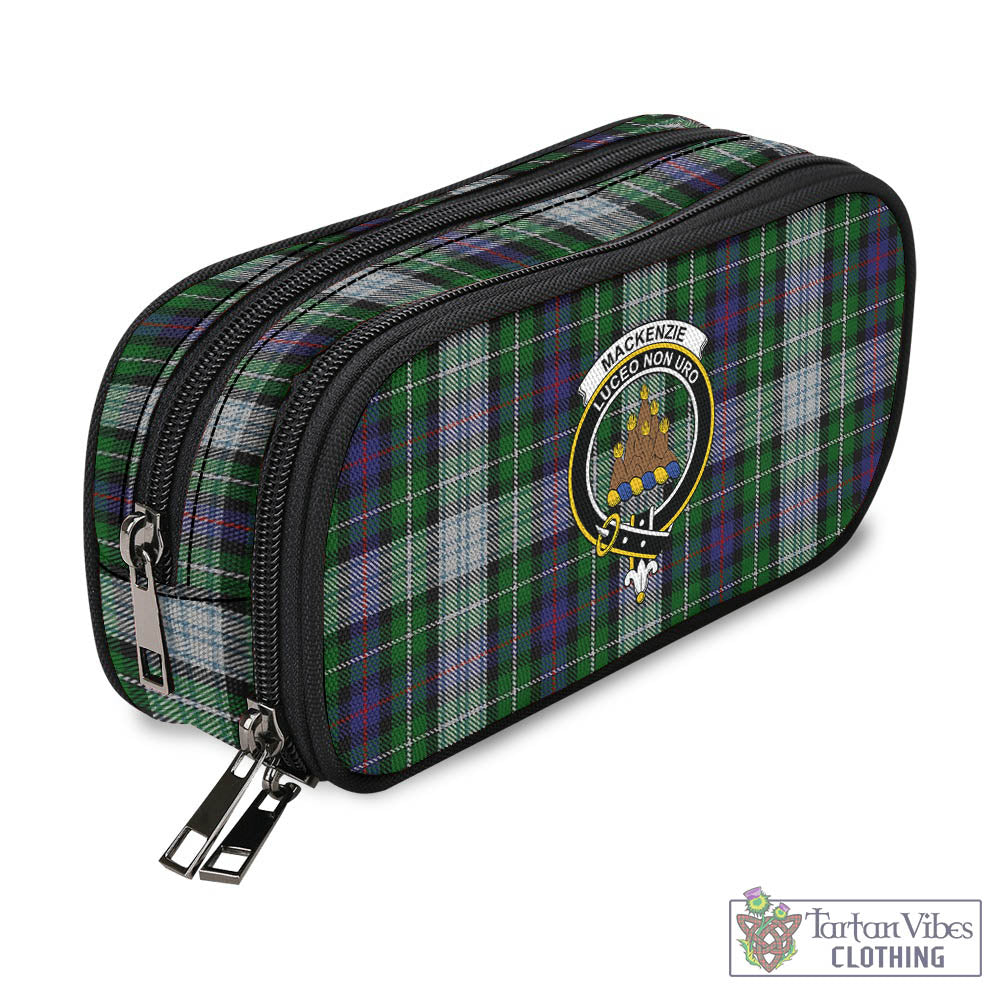 Tartan Vibes Clothing MacKenzie Dress Tartan Pen and Pencil Case with Family Crest