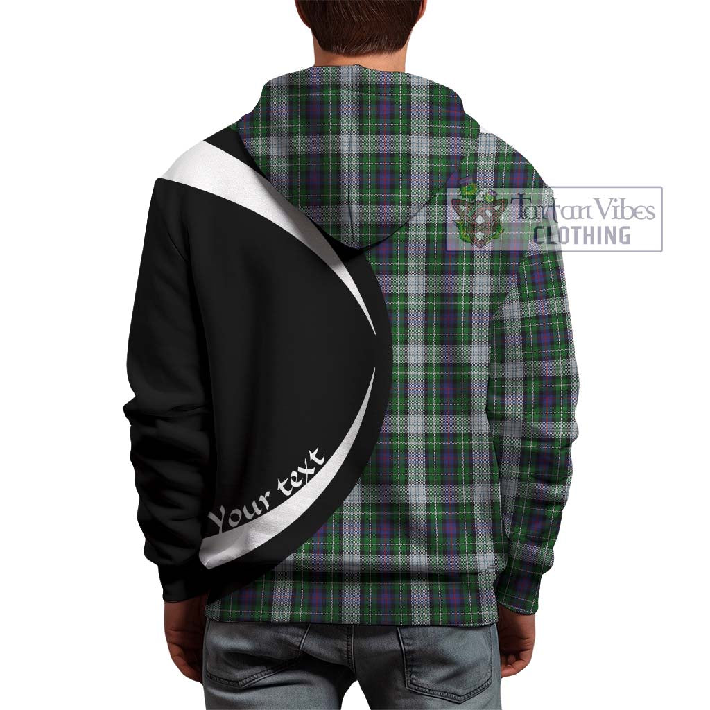 Tartan Vibes Clothing Mackenzie Dress Tartan Hoodie with Family Crest Circle Style