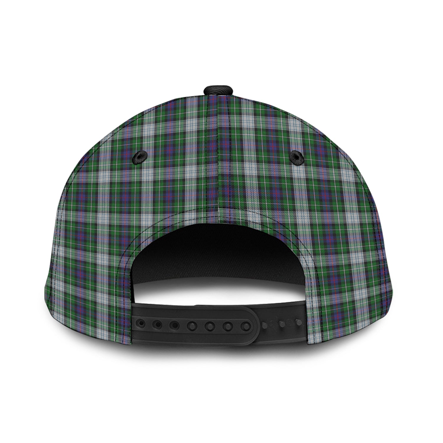 MacKenzie Dress Tartan Classic Cap with Family Crest - Tartan Vibes Clothing