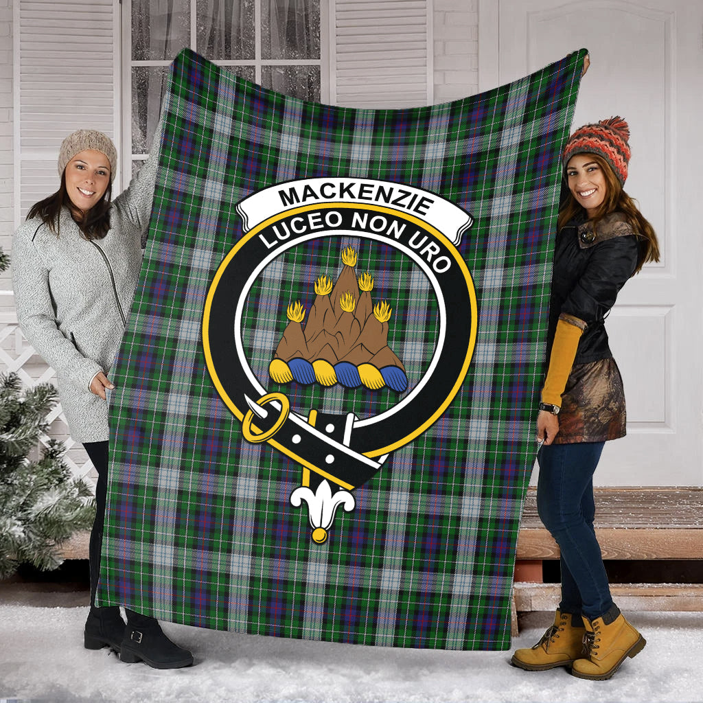 mackenzie-dress-tartab-blanket-with-family-crest