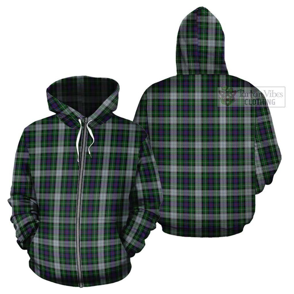 Mackenzie Dress Tartan Cotton Hoodie Zip Hoodie - Tartan Vibes Clothing