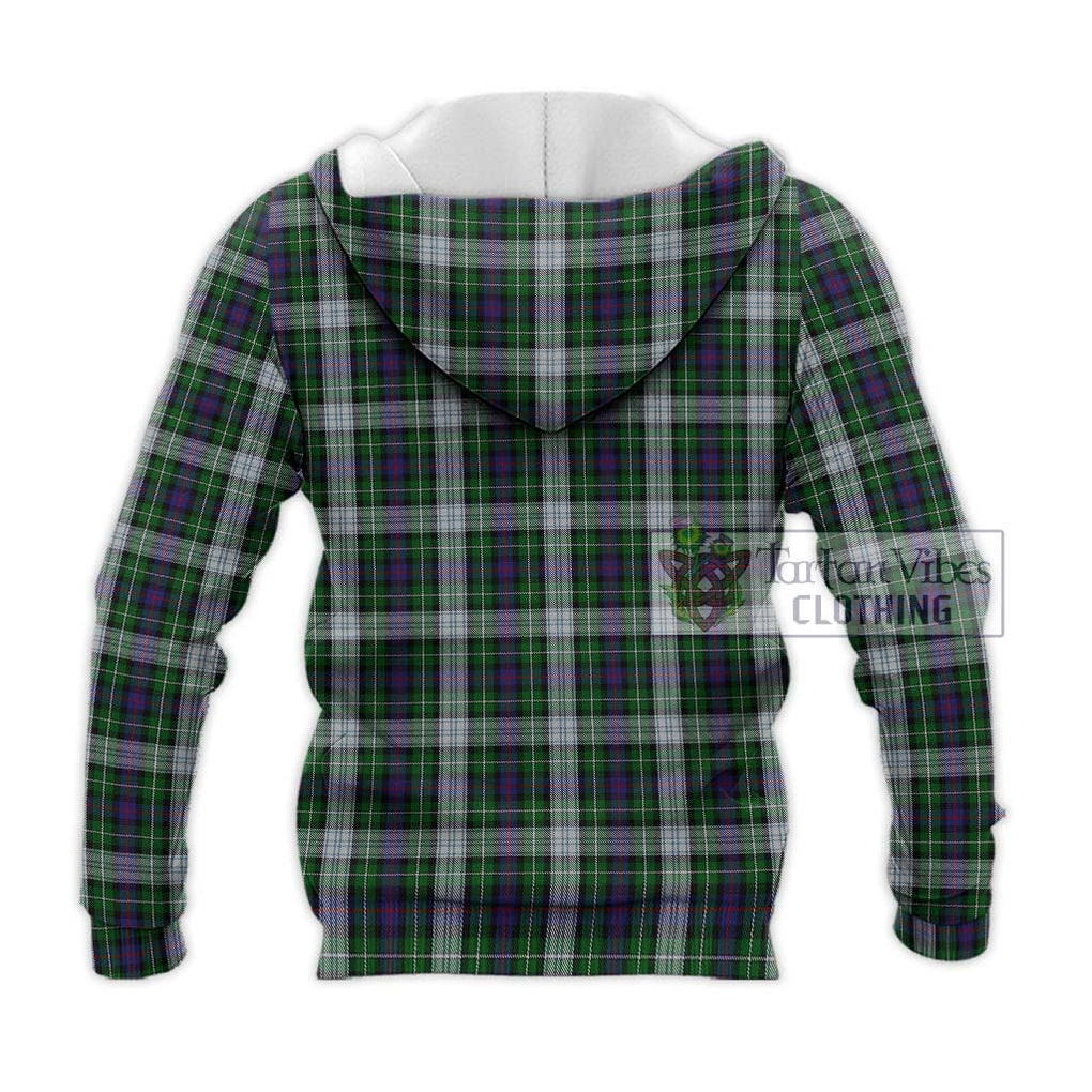 Mackenzie Dress Tartan Knitted Hoodie with Family Crest DNA In Me Style - Tartanvibesclothing Shop