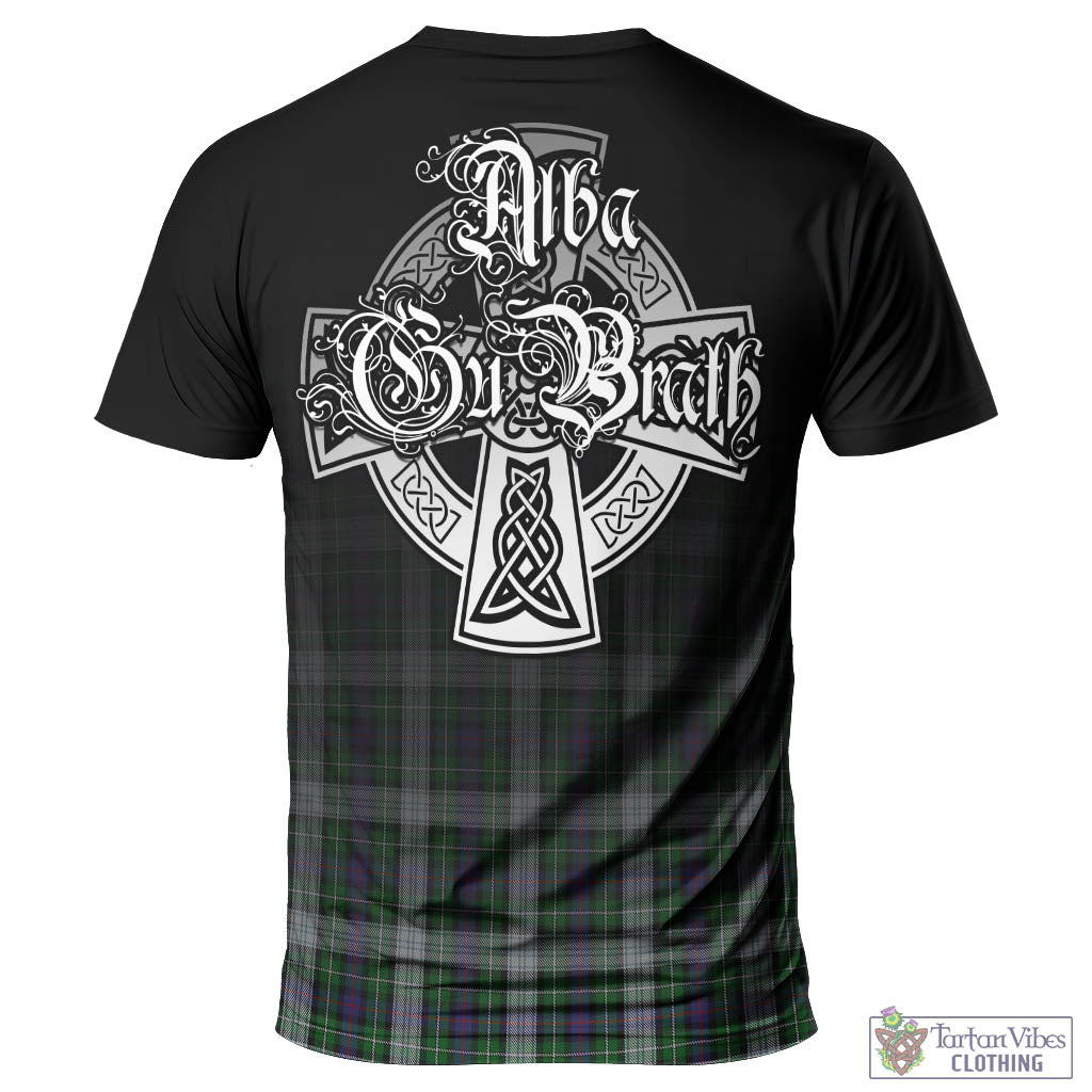 Tartan Vibes Clothing MacKenzie Dress Tartan T-Shirt Featuring Alba Gu Brath Family Crest Celtic Inspired