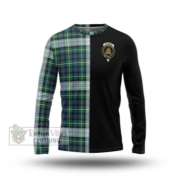 Mackenzie Dress Ancient Tartan Long Sleeve T-Shirt with Family Crest and Half Of Me Style