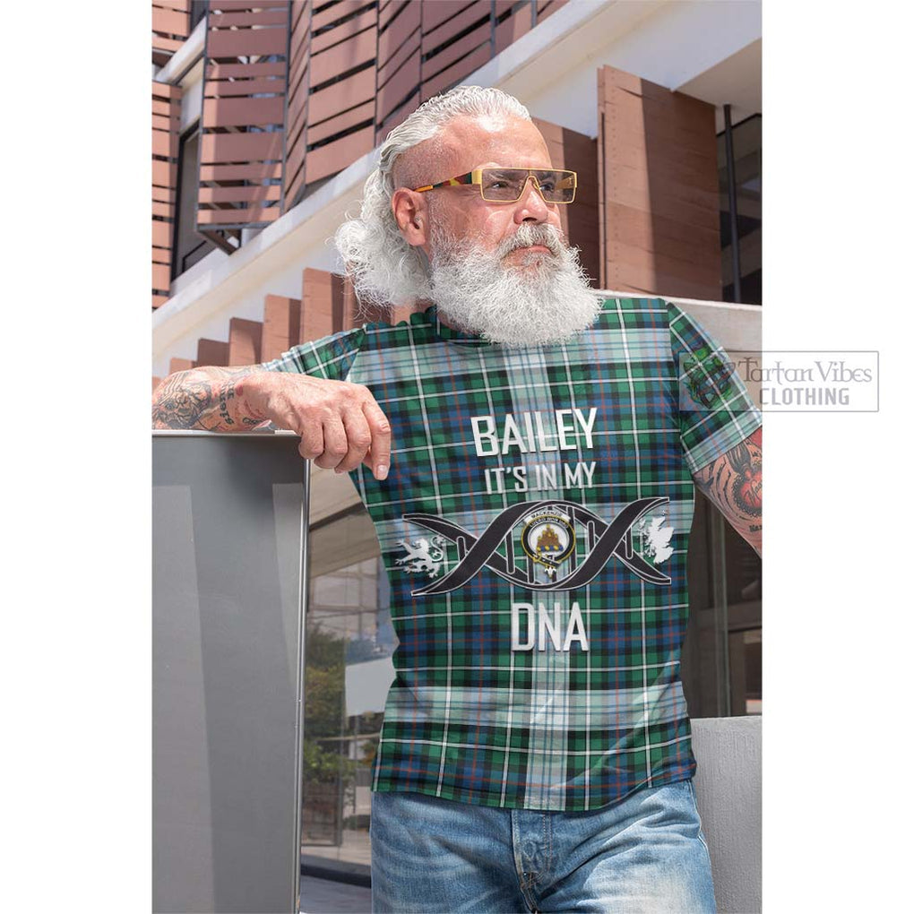 Tartan Vibes Clothing Mackenzie Dress Ancient Tartan Cotton T-shirt with Family Crest DNA In Me Style