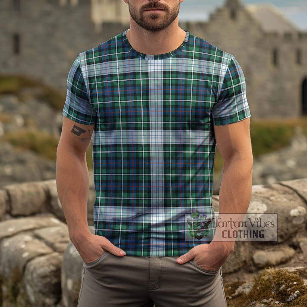 Mackenzie Dress Ancient Tartan Cotton T-Shirt Men's Shirt - Tartanvibesclothing Shop