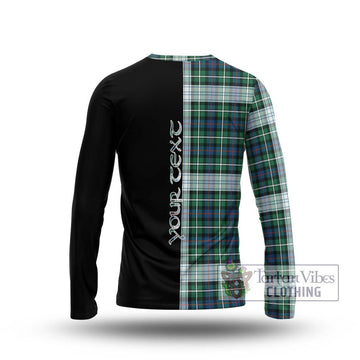 Mackenzie Dress Ancient Tartan Long Sleeve T-Shirt with Family Crest and Half Of Me Style