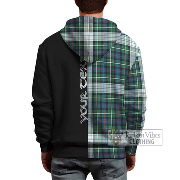 Mackenzie Dress Ancient Tartan Hoodie with Family Crest and Half Of Me Style