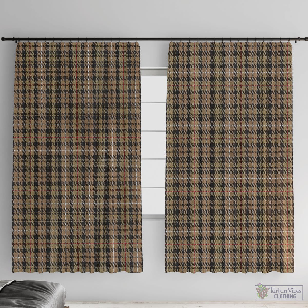 MacKenzie Hunting Tartan Window Curtain