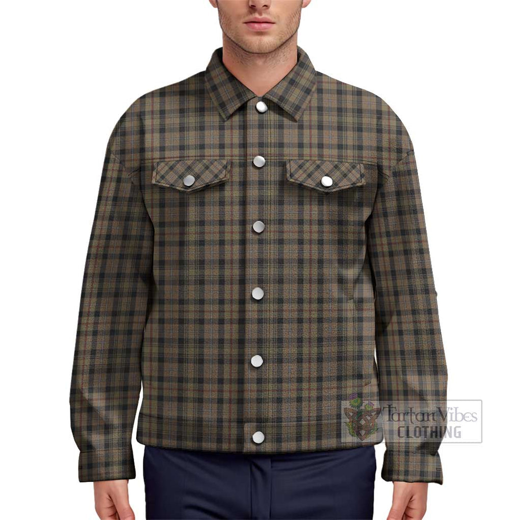 Mackenzie Hunting Tartan Unisex Lapel Cotton Jacket Unisex - Tartan Vibes Clothing