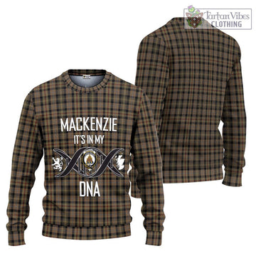 Mackenzie Hunting Tartan Ugly Sweater with Family Crest DNA In Me Style