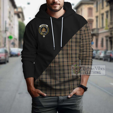 Mackenzie Hunting Tartan Hoodie with Family Crest and Military Logo Style