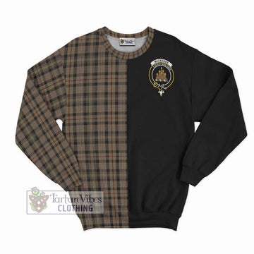 Mackenzie Hunting Tartan Sweatshirt with Family Crest and Half Of Me Style