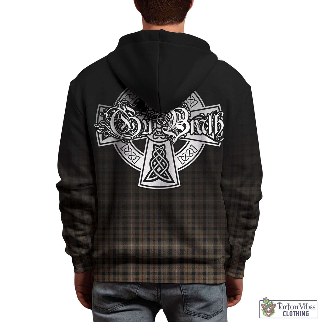 Tartan Vibes Clothing MacKenzie Hunting Tartan Hoodie Featuring Alba Gu Brath Family Crest Celtic Inspired