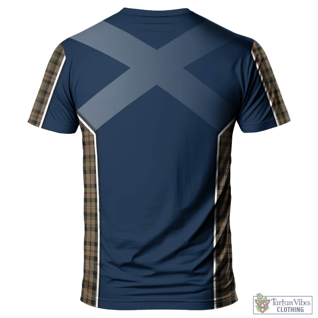 Tartan Vibes Clothing MacKenzie Hunting Tartan T-Shirt with Family Crest and Lion Rampant Vibes Sport Style