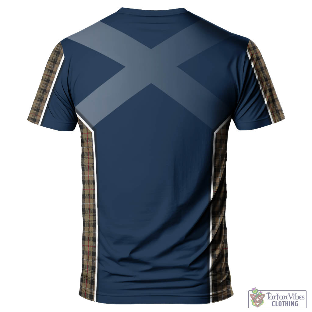 Tartan Vibes Clothing MacKenzie Hunting Tartan T-Shirt with Family Crest and Scottish Thistle Vibes Sport Style