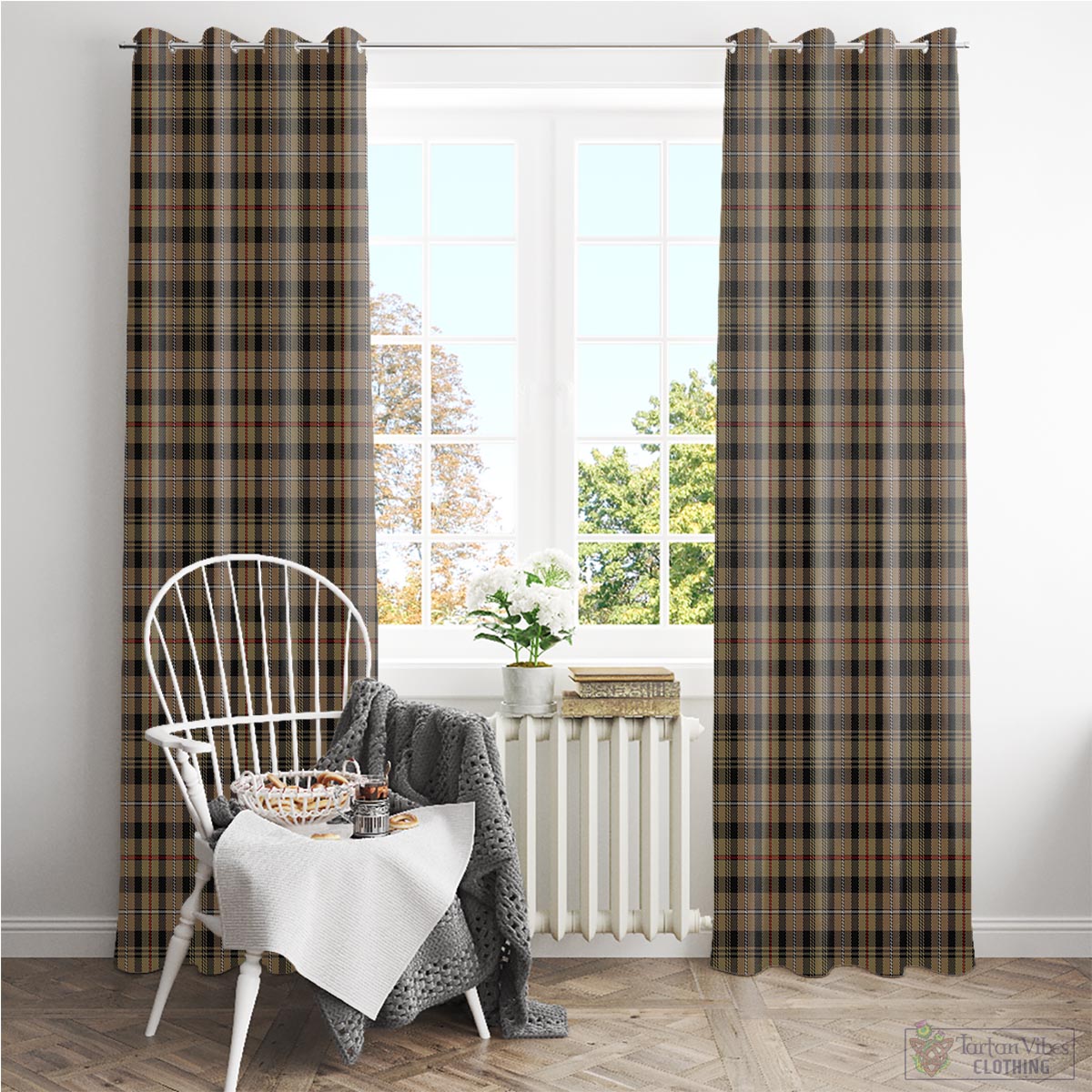 MacKenzie Hunting Tartan Window Curtain